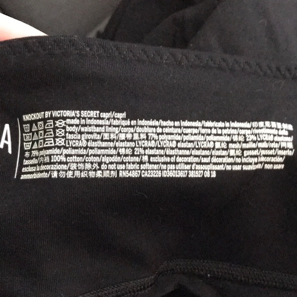 Victoria Secret Sport Capri Tights - Picture 4 of 5